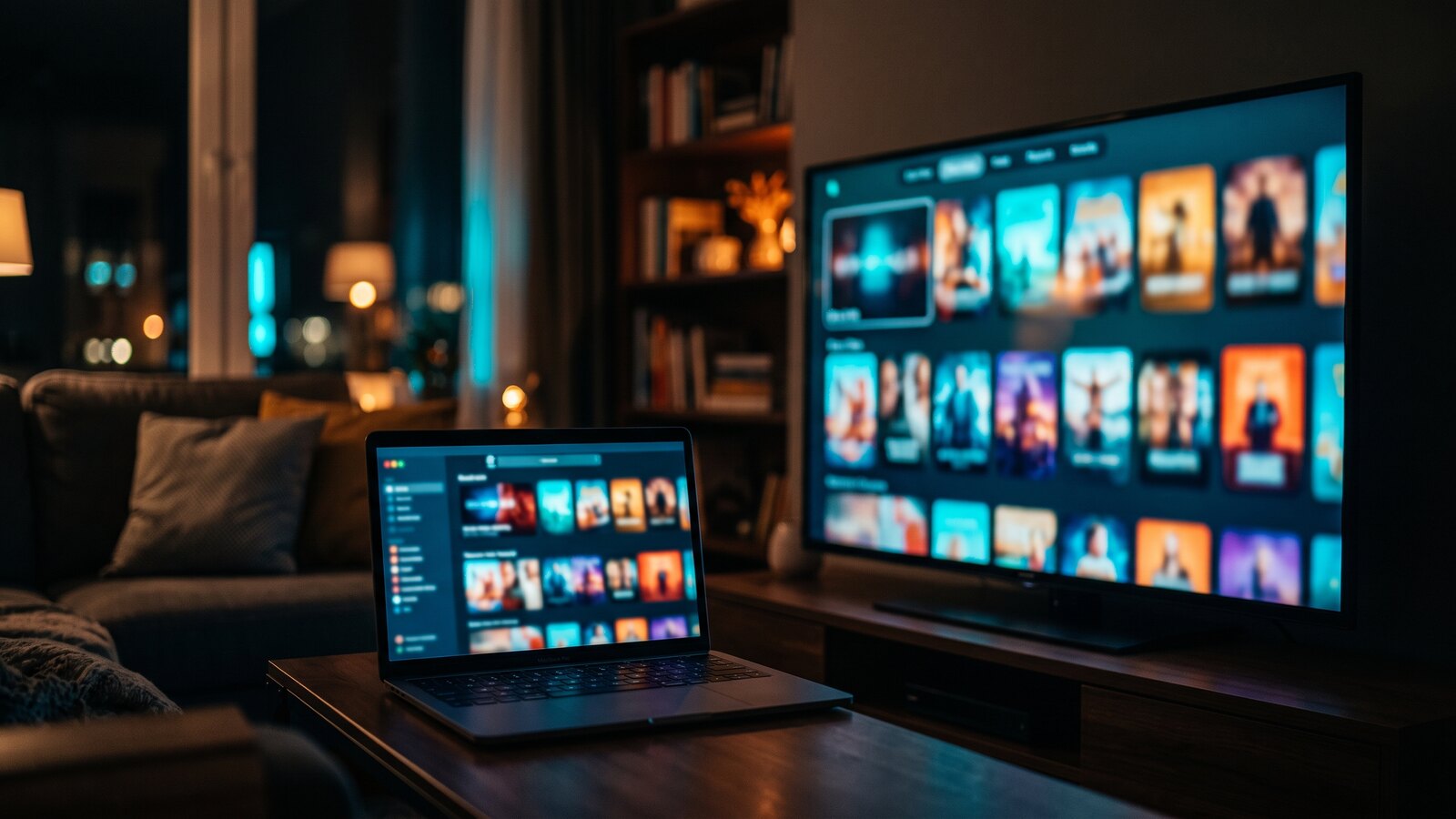 IPTV online no navegador do notebook e da Smart TV · Core Play
